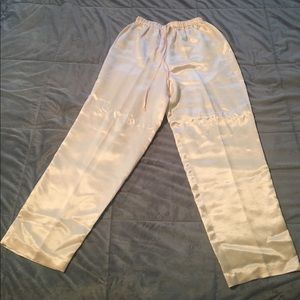Silk trouser pants